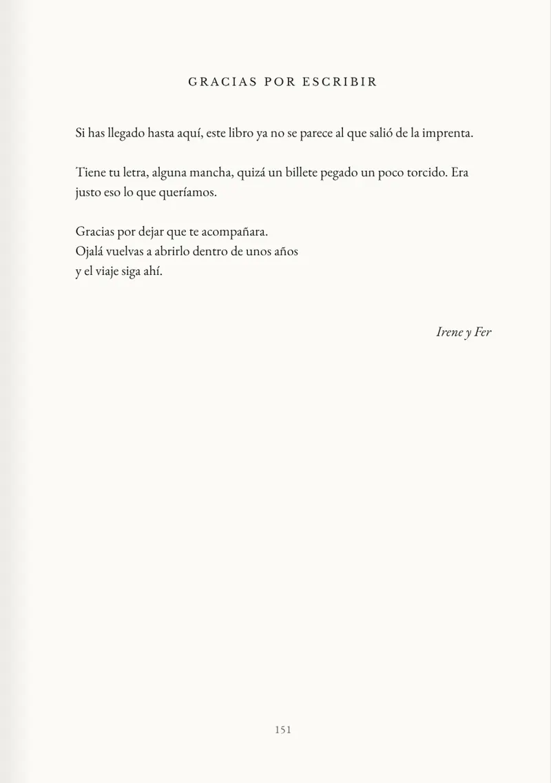 Gracias por escribir.